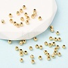 Brass Round Spacer Beads PALLOY-M029-03G-5