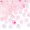 60Pcs Transparent Acrylic Beads OACR-TA0004-88E-3