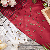 200Pcs 10 Styles Tibetan Style Alloy Pendants FIND-AR0004-31-4
