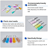 160Pcs 10 Styles Plastic Fluid Precision Blunt Needle Dispense Tips TOOL-BC0001-15-5