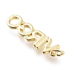 Brass Pendants LS-ZIRC-I048-15G-05-2