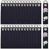 30Pcs Non-Woven Fabric Keychains KEYC-SP0001-64A-1