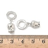 Brass Lily of the Valley European Dangle Charms KK-B166-08P-3
