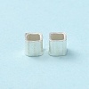925 Sterling Silver Tube Beads STER-P053-07A-S-2
