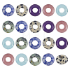 20Pcs Natural Mixed Gemstone European Beads FIND-ME0003-87B-1