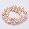 Natural Cultured Freshwater Pearl Beads Strands PEAR-P002-47-01-2