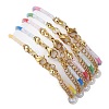 Glass Seed Beaded Bracelets for Women BJEW-MZ00134-5