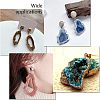 SUPERFINDINGS 5 Colors Druzy Resin Pendants RESI-FH0001-24-6