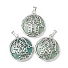 Natural Amazonite Pendants GG-CBA0251-10H-P-1