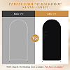 1Pc Polyester & Spandex Wedding Arch Cover Cloth DIY-CN0004-09C-04-5