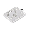 304 Stainless Steel Pendants STAS-L022-422P-2