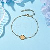 304 Stainless Steel Satellite Chain Bracelet Makings X-BJEW-JB10587-02-2