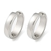 304 Stainless Steel Hoop Earrings for Women EJEW-C096-59P-2