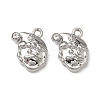 Christmas Alloy Crystal Rhinestone Pendants FIND-L026-01H-P-1