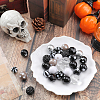 50Pcs 10 Style Halloween Theme Acrylic Beads SACR-SC0001-20-3
