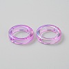 Plating Acrylic Beads LS-MACR-WH0010-20B-03-2