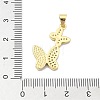 Brass Micro Pave Clear Cubic Zirconia Pendants KK-A221-16A-G-3