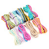 8 Bags 8 Colors 3-Ply Round Cotton Twisted Cord OCOR-TA0003-82B-2