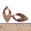 Walnut Wood Pendants FIND-Z050-06B-3
