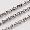 3.28 Feet 304 Stainless Steel Rolo Chains X-CHS-L015-30-1