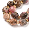 Natural Rhodonite Beads Strands G-N342-36-4