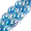 Handmade Lampwork Beads Strands LAMP-N037-04B-1