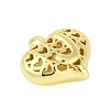 Hollow Brass Pendants for Valentine's Day KK-M289-03J-G-2