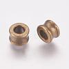 Tibetan Style Alloy European Beads K0PCJ071-2