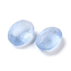 Frosted Glass Rhinestone Cabochons RGLA-G022-05A-211-2