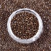 11/0 Grade A Baking Paint Glass Seed Beads SEED-S030-1047-3