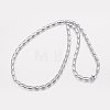 Iron Chain Necklaces NJEW-P176-03-1