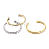 304 Stainless Steel Cuff Bangles BJEW-M284-10-1