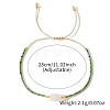 Natural White Jade Bead Braided Bead Bracelets LS-SR7780-4