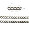 Brass Twisted Chains CHC-Q001-02AB-6