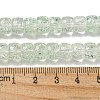 Transparent Spray Painting Crackle Glass Beads Strands GLAA-NH0001-05E-4