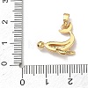 Brass Enamel Pendants RB-CBA2CEF-01G-01-3