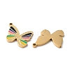 Ion Plating(IP) 304 Stainless Steel Pendants STAS-C083-02G-01-2