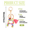 Fruit Series Letter Resin Keychains KEYC-TAC0033-02R-3