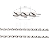 304 Stainless Steel Link Chains CHS-K002-25-2
