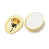 Transparent Resin Cabochons RESI-K033-11B-2