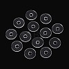 50Pcs Transparent PVC Insulating Gaskets PVC-T006-6mm-01-1