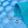 Unicraftale DIY Memory Locket Pendant Necklace Making Kit DIY-UN0003-51-3