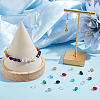 HOBBIESAY 250Pcs 10 Colors Transparent Glass Beads Sets GLAA-HY0001-16-5