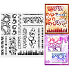 PVC Plastic Stamps DIY-WH0372-0064-1