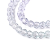 Transparent Gradient Color Glass Beads Strands GLAA-G101-2mm-18-3