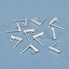 304 Stainless Steel Stud Earring Findings STAS-G224-21S-03-2
