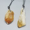 Natural Citrine Big Pendants G-L516-10-2