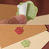 CRASPIRE 50Pcs 2 Styles Adhesive Wax Seal Stickers DIY-CP0010-26A-6