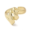 Brass Open Cuff Rings RJEW-Q778-49G-2