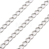 Brass Curb Chains KK-P304-02C-P-1